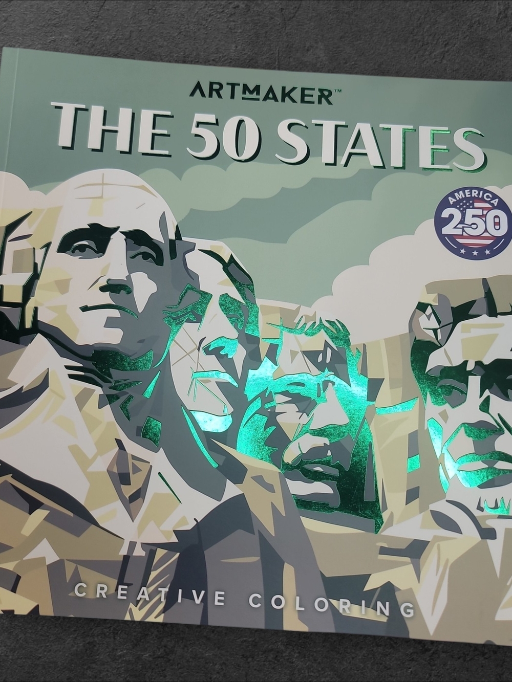'The 50 States' Creative Coloring Book - Great For Adult Coloring